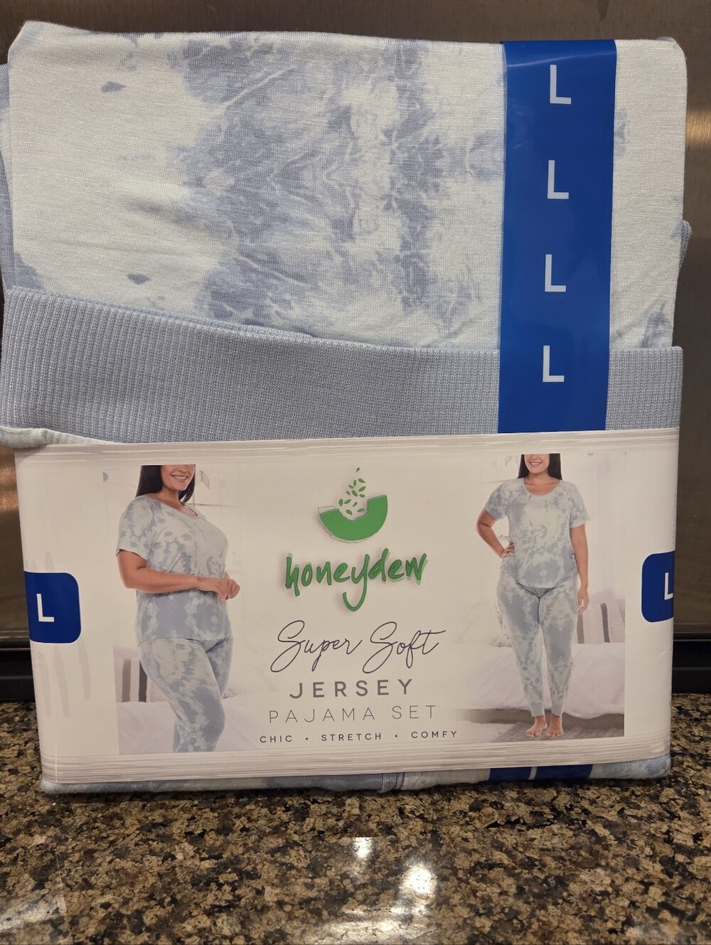 BRAND NEW Honeydew Intimates Super Soft Jersey Pajama Set, Large